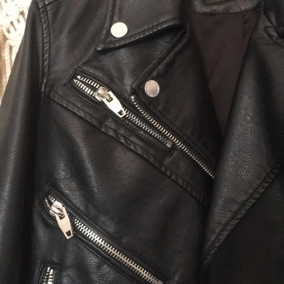 Faux Leather Jacket - Picture 3 of 4